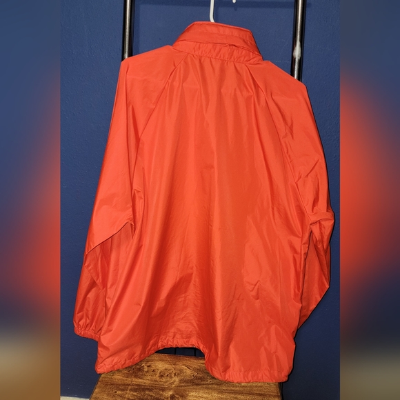 Chaps Orange wind breaker w/ hidden hood XXL - Picture 3 of 10